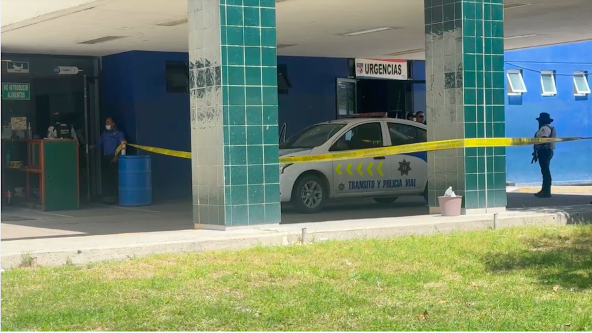 Vigilancia en el hospital de Celaya en el que fue asesinado Alejandro Martínez Noguez