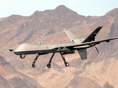 Un dron militar estadounidense se estrella frente a la costa surcoreana