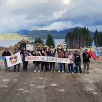 Comunidad Paisil Antriao impide que máquinas de Conevial trabajen sobre la Ruta de Circunvalación
