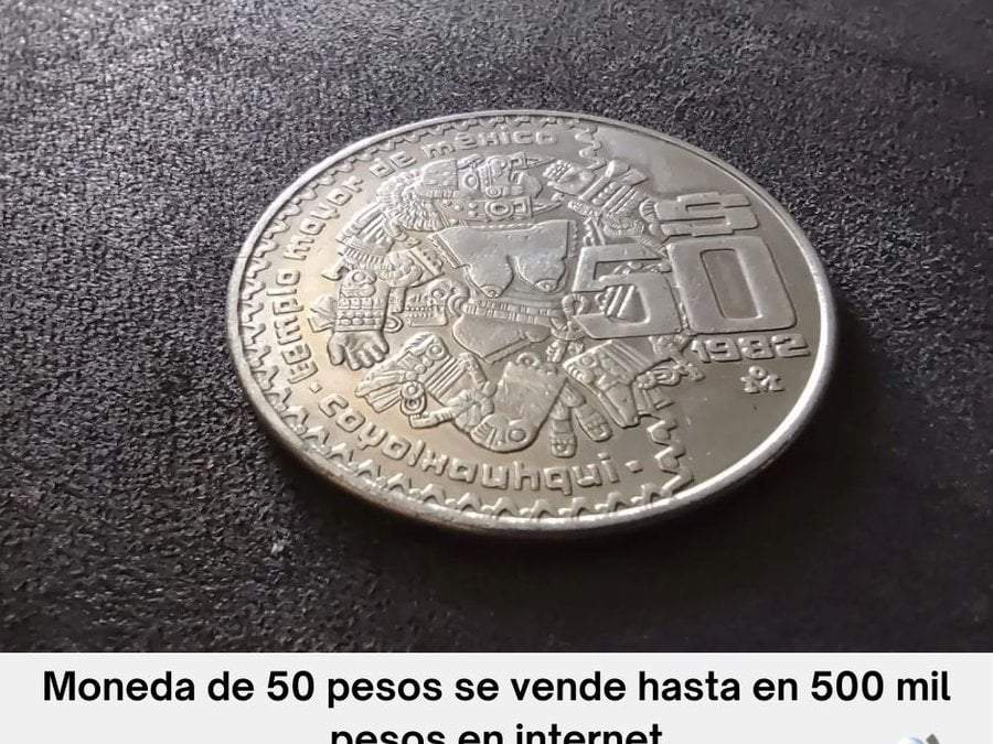 Moneda de 50 pesos