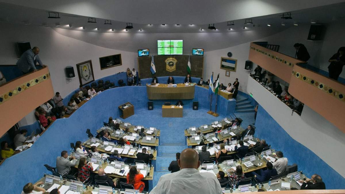 Legisladores rionegrinos. Fuente: (Twitter)