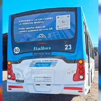 Ya circulan en San Martín de los Andes colectivos con el QR para denunciar narcomenudeo