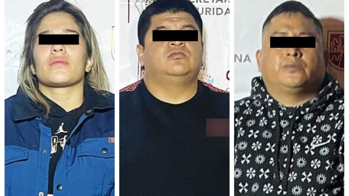 Los tres detenidos en los cateos