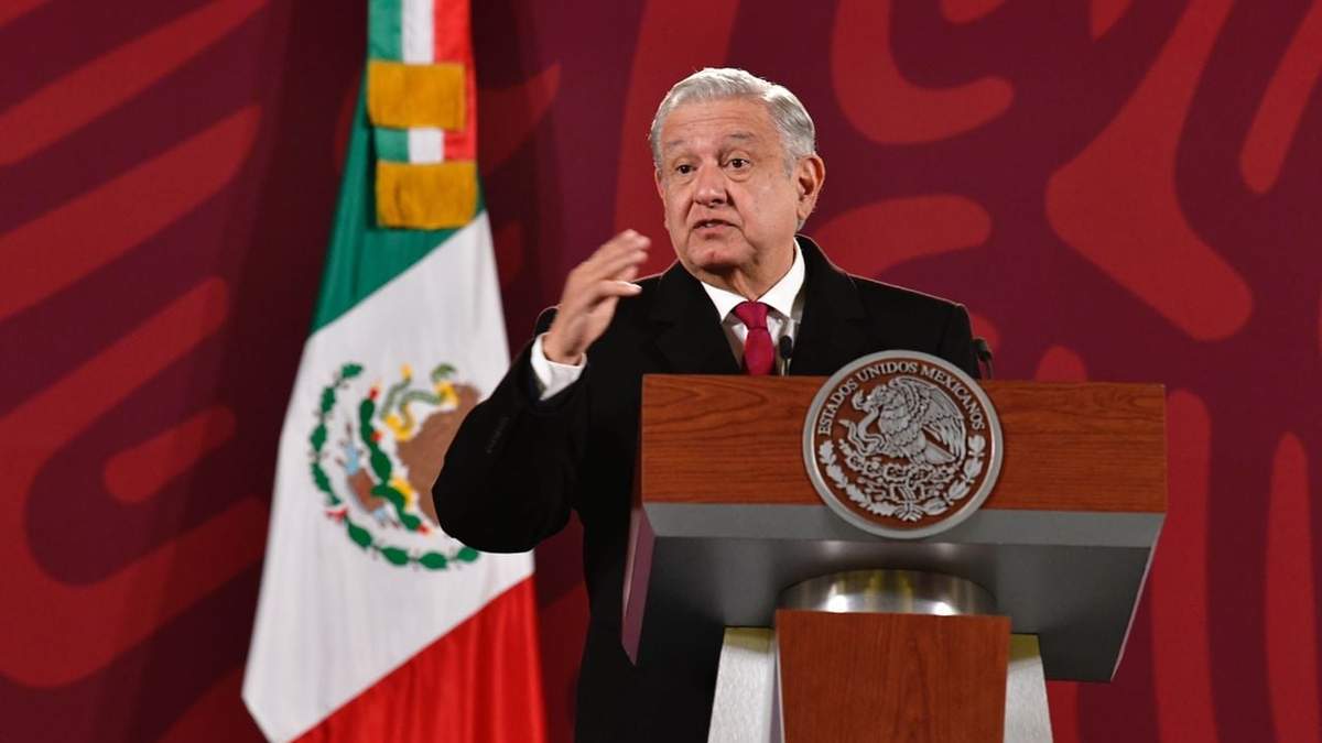 El presidente López Obrador