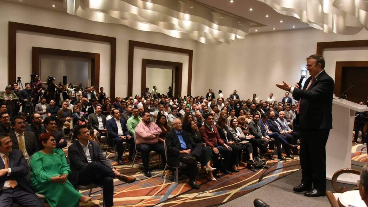Ebrard en Guanajuato