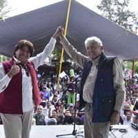 'A Delfina le pueden buscar lo que quieran porque está limpia completamente”: López Obrador