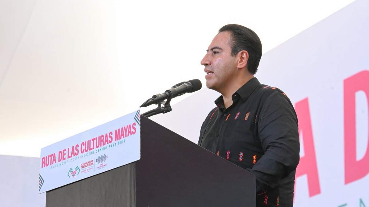 El gobernador de Chiapas, Eduardo Ramírez