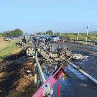 Mueren tres personas y seis están heridas por choque en la carretera Victoria–Zaragoza, Tamaulipas