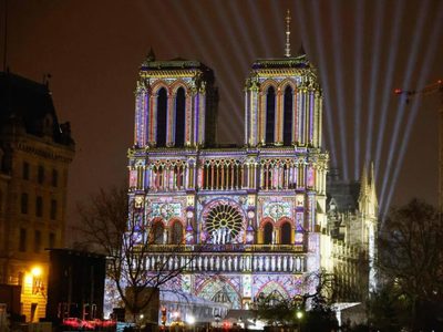 A cinco años del incendio, reabren la catedral de Notre Dame con una reunión de políticos