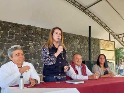 Inician proceso sancionador por espectaculares de la directora de Lotenal en Morelos