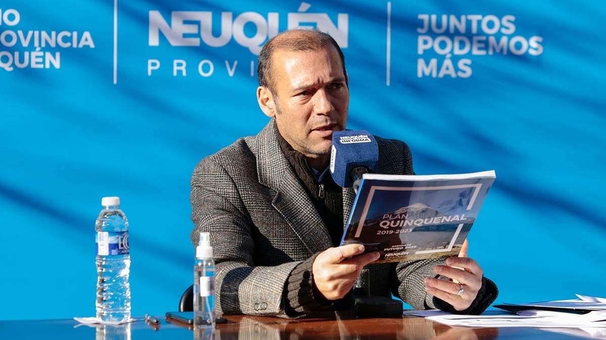 El gobernador Omar Gutiérrez. Fuente: (Twitter)