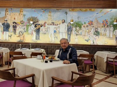 AMLO arranca gira de supervisión de las obras del Tren Maya