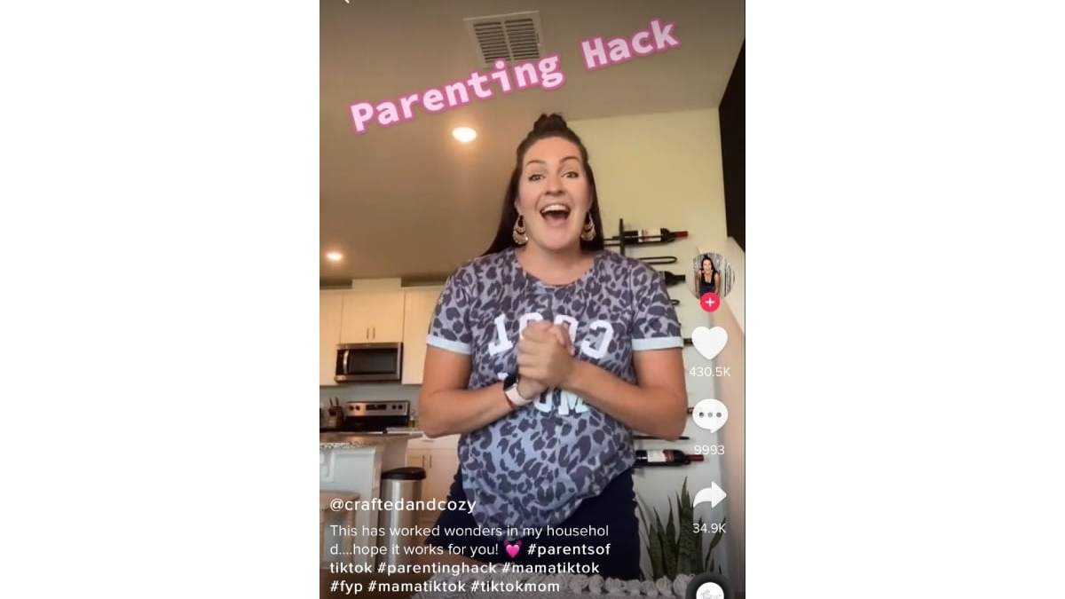 Video de la madre explicando cómo educa a su hijo