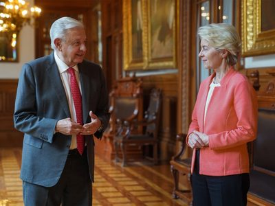 Von der Leyen y AMLO se comprometen a modernizar el acuerdo entre la UE y México antes de fin de año