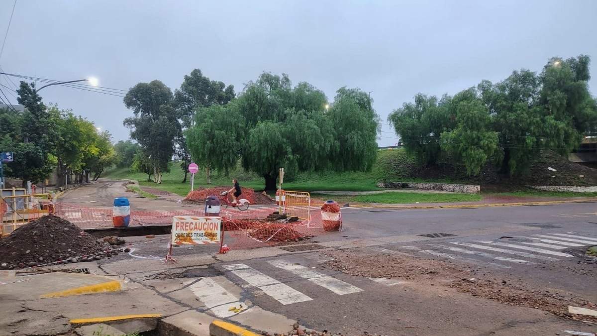Alerta vial en Guaymallén.