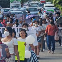 Marchan por liberación de Pedro Segura, empresario acusado de delincuencia organizada