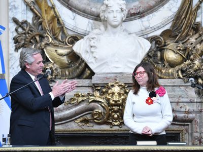 Silvina Batakis se reunió con Alberto Fernández en la Casa Rosada