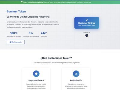Hackean otra web estatal para promocionar una criptomoneda