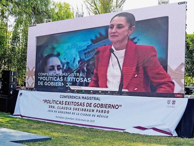 Sheinbaum: campaña a distancia