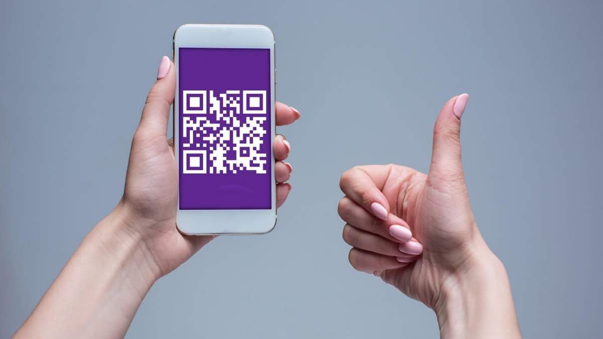 Aplicación móvil con QR. Fuente: (Twitter)