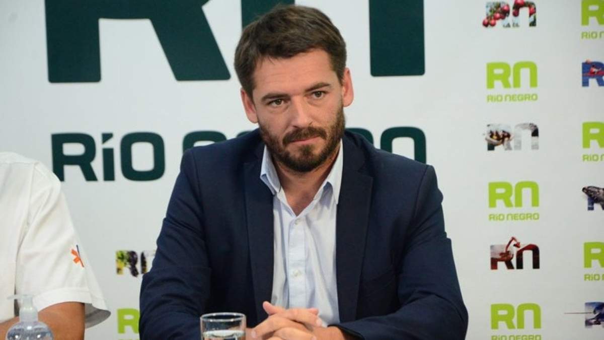 Rodrigo Buteler, ministro de Gobierno de Río Negro. Fuente: (Twitter)