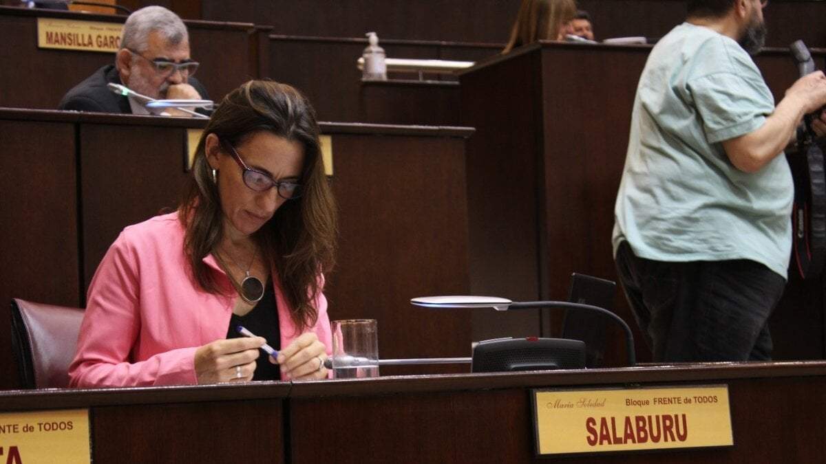 Soledad Salaburu, diputada provincial. Fuente: (Twitter)