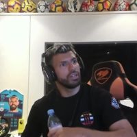 No le importó nada: el tenso gesto del Kun Agüero en vivo, tras ser deschavado por su hijo Benjamín