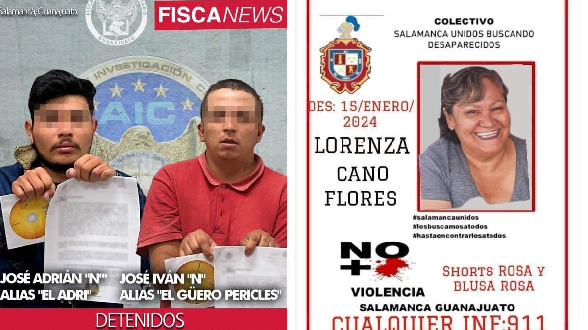 Detenidos por la desaparición de Lorenza