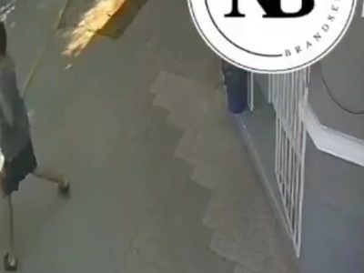 Un hombre le pegó una trompada a un niño desconocido en la calle