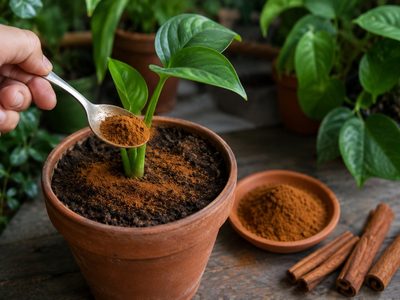 El error más común al poner canela en las plantas: cuándo ayuda y cuándo puede perjudicarlas