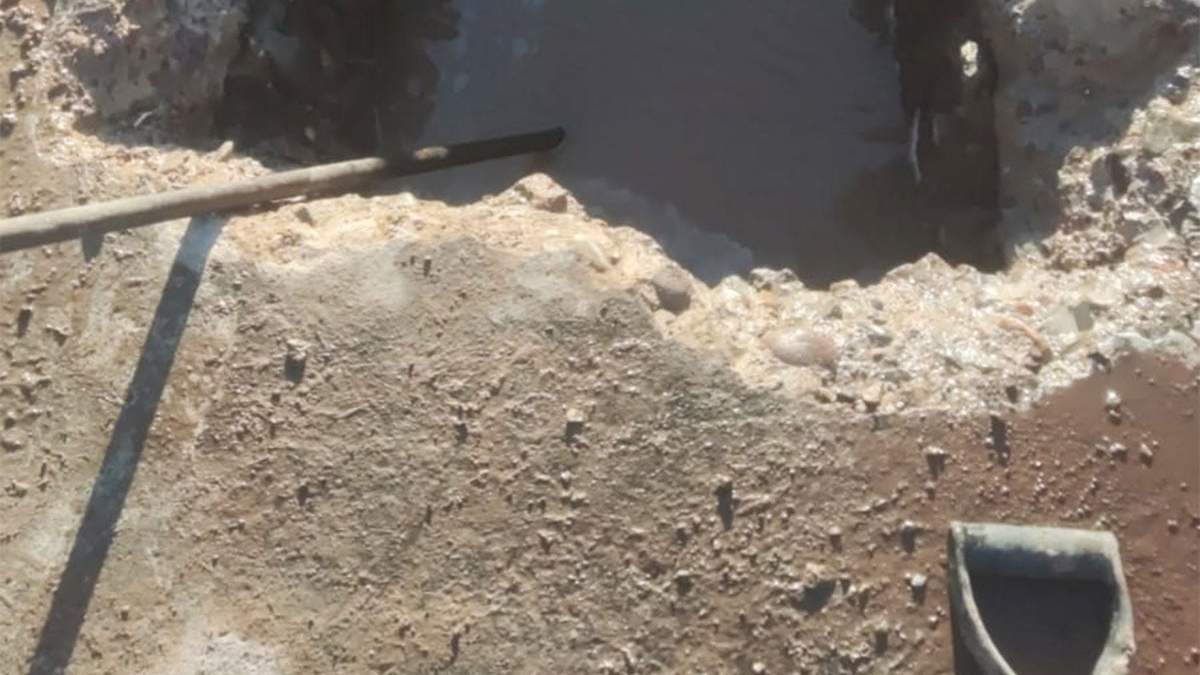 Manos a la obra en Maipú para solucionar un problema.