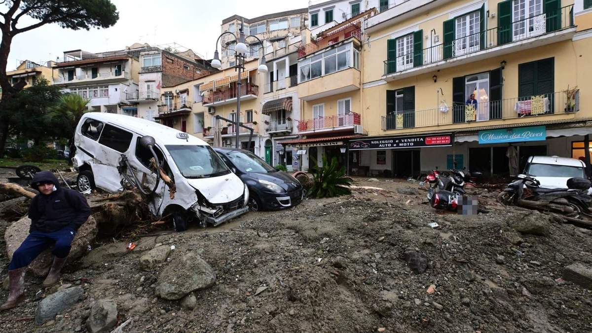Alud en Isquia. Fuente: (EFE)