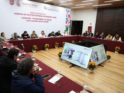 Brugada presenta campaña para concientizar sobre separación de basura