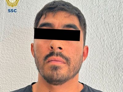 Detienen a sujeto acusado de robar objetos de la camioneta de Samo, cantante de Camila (Video)