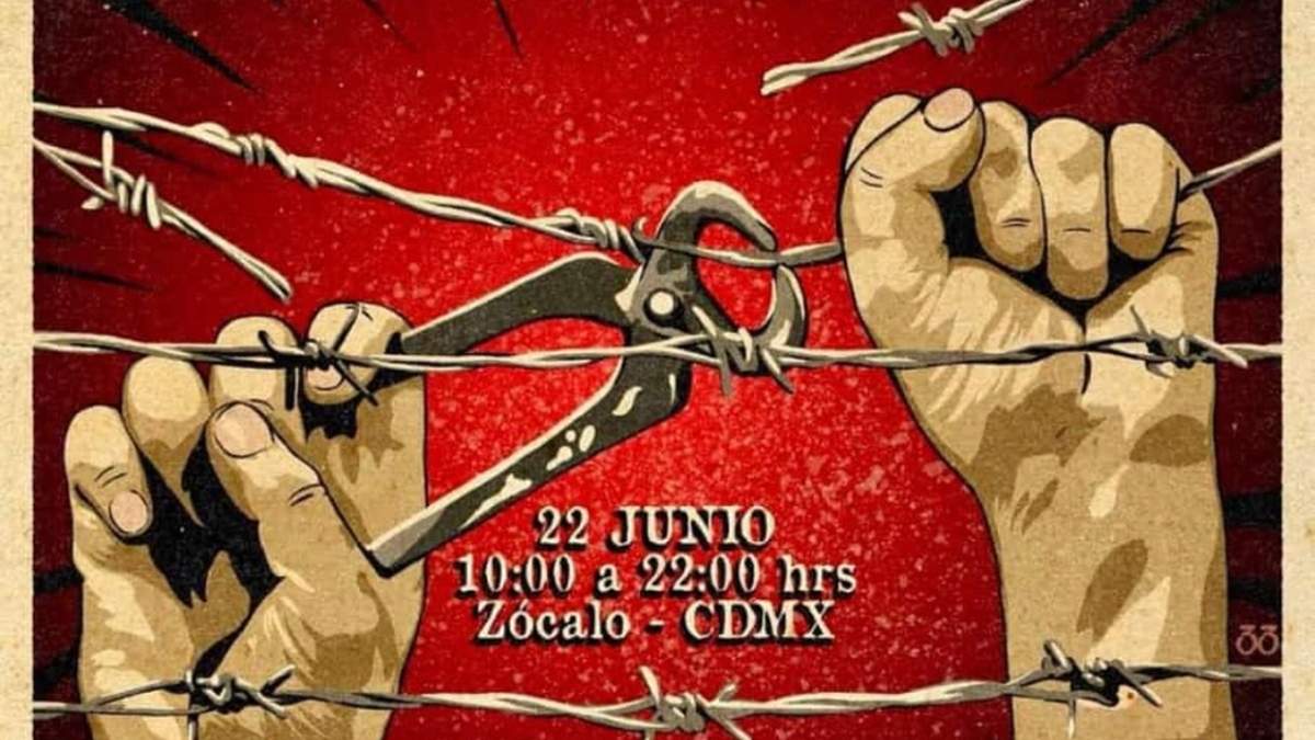 Cartel del Festi-Común en Coyoacán