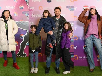 El estreno de Dinosaurios y Dragones Fantásticos, la muestra del momento, se llenó de famosos