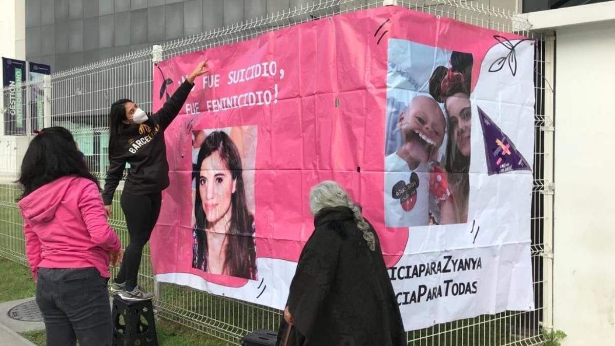 Protesta por el caso de Zyanya