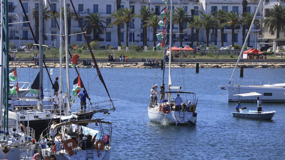La flotilla Global Sumud