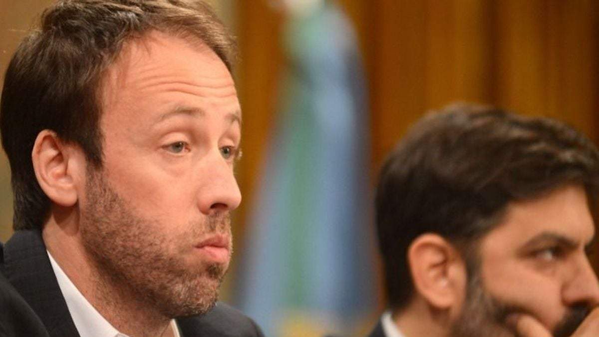 Pablo López, ministro de Hacienda bonaerense. Fuente: (Twitter)