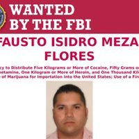 Gobierno de EU ofrece recompensa de 5 mdd por el capo mexicano Fausto Isidro Meza Flores