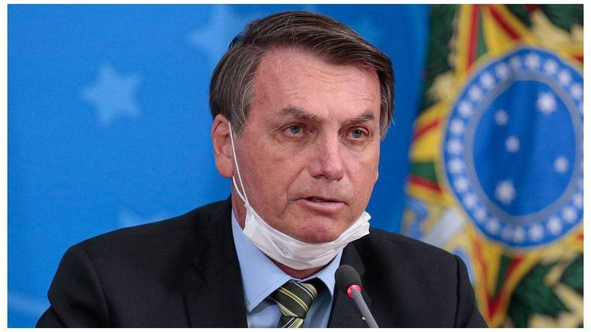 Jair Bolsonaro se realizó un hisopado por síntomas compatibles por coronavirus. Fuente: (Twitter)