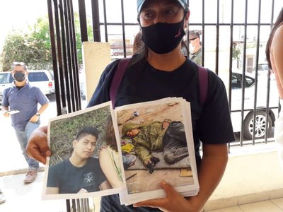 '¿Lo ha visto? Me dicen que por aquí limpia vidrios”: la madre de uno de los 43 en Mexicali