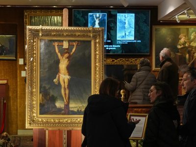 Un cuadro de Peter Paul Rubens que representa la crucifixión se vende por 2.7 mdd