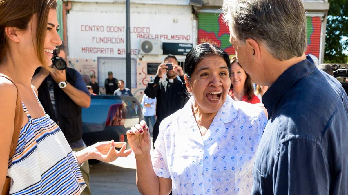 Barrientos junto a su amigo, Mauricio Macri (foto: Twitter).