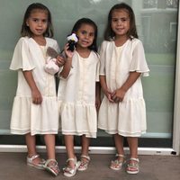 De fiesta: el divertido video de las hijas de Cinthia Fernández combatiendo la cuarentena