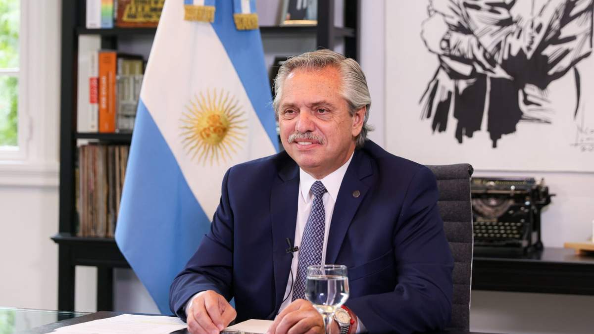 El presidente Alberto Fernández participó del Foro Económico de Davos. Fuente: (Twitter)