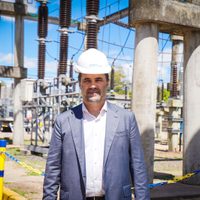 Darío Martínez inauguró obras de energía eléctrica en Ezeiza