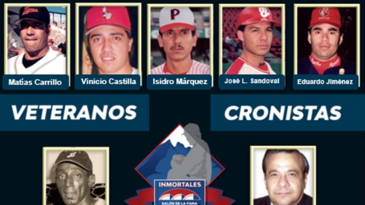 Los inmortales del beisbol mexicano