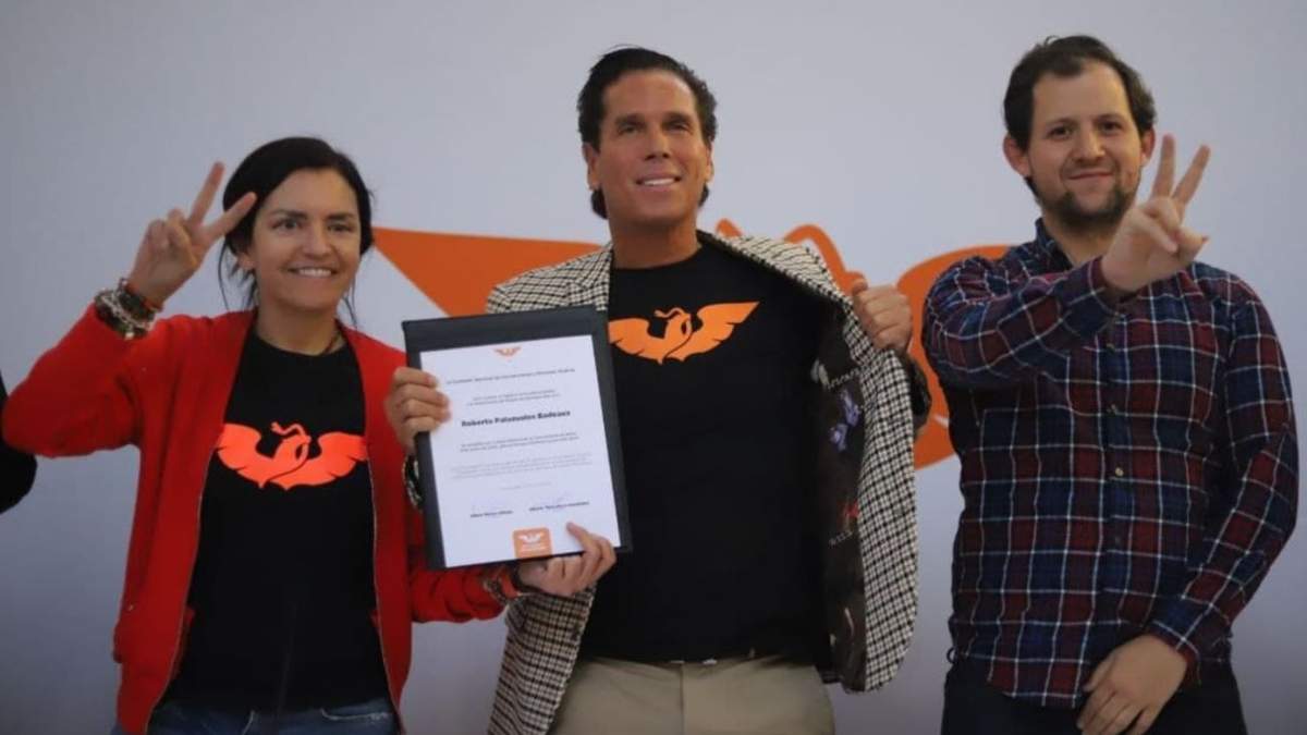 Roberto Palazuelos tras registrarse como candidato a gobernador de Quintana Roo