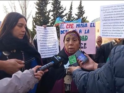 Mapuches reclaman por educación intercultural bilingüe en Neuquén